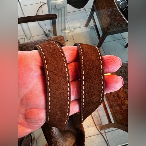 Coach 06 #9258 Soho Floral Suede Poppy Tote! - Picture 7 of 11